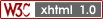 Galaxy Software , Valid XHTML 1.0 Strict